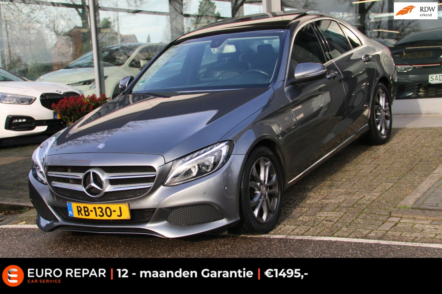 Mercedes-Benz C-klasse - 180 Business Solution PANO-DAK NL-AUTO NAP! - AutoWereld.nl