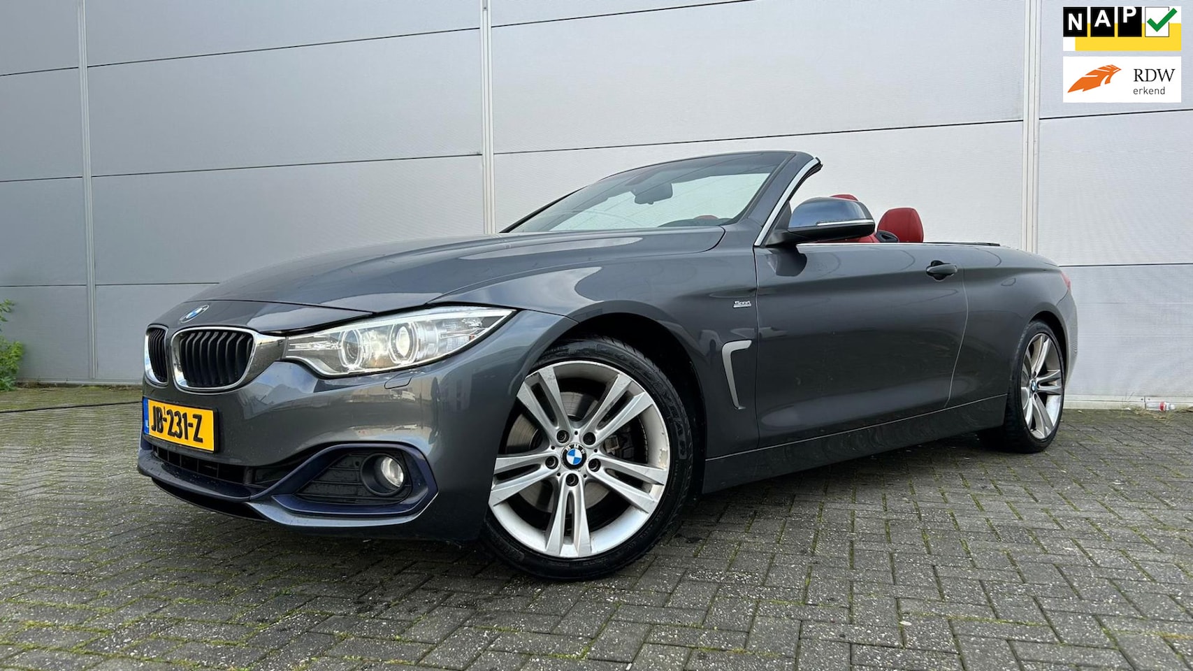 BMW 4-serie Cabrio - 428i Sport Aut, Led, Xenon, Memory - AutoWereld.nl