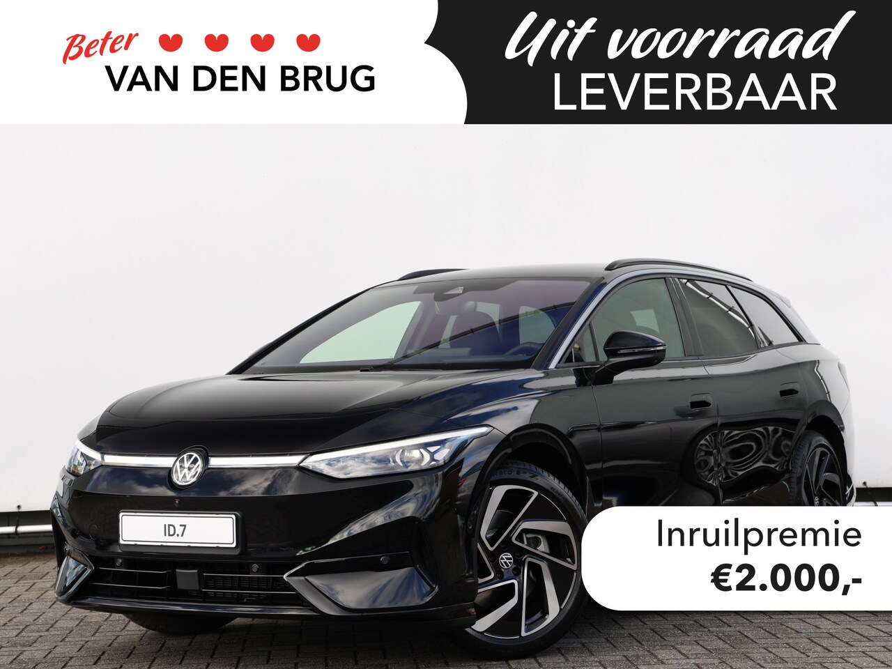 Volkswagen ID.7 Tourer - Pro S Business 86 kWh | Navigatie | Trekhaak | Headup display | 20" inch lm velgen | Keyle - AutoWereld.nl