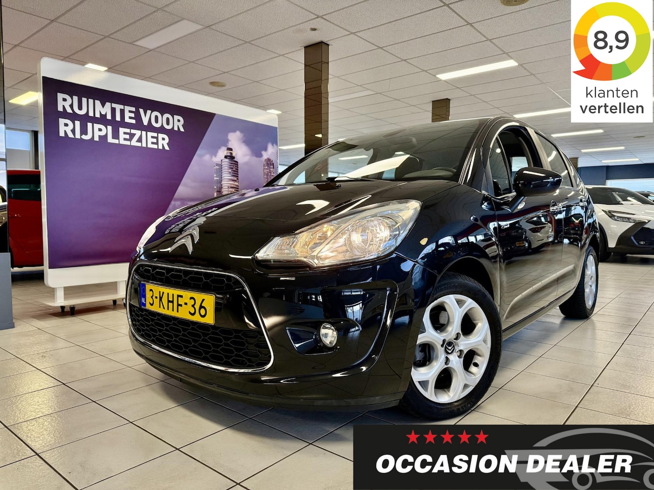 Citroën C3 - 1.6 VTi Exclusive *CLIMA*CRUISE*LM16*12 MND GAR* - AutoWereld.nl