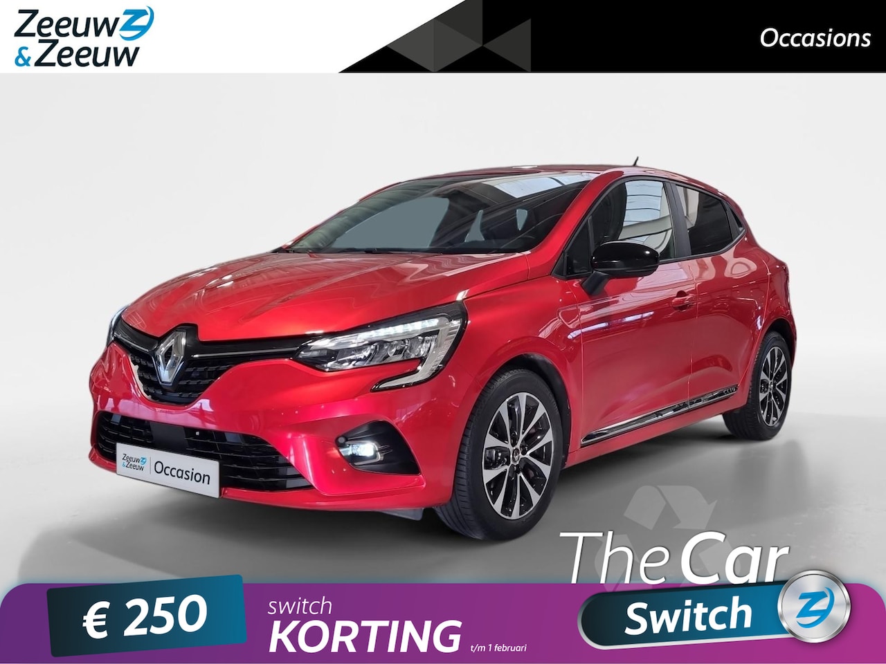 Renault Clio - 1.0 TCe Zen * Cruise control * Apple carplay / Android auto * - AutoWereld.nl