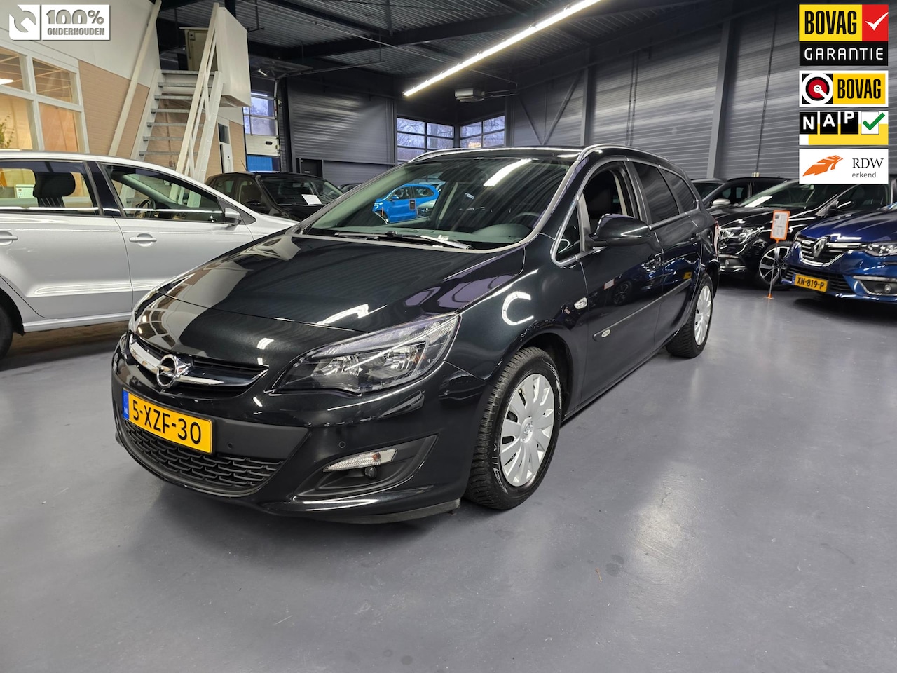 Opel Astra Sports Tourer - 1.4 Turbo Design AUTOMAAT 1E EIGENAAR CAMERA PDC NAVI BLUETOOTH NAP NL AUTO - AutoWereld.nl