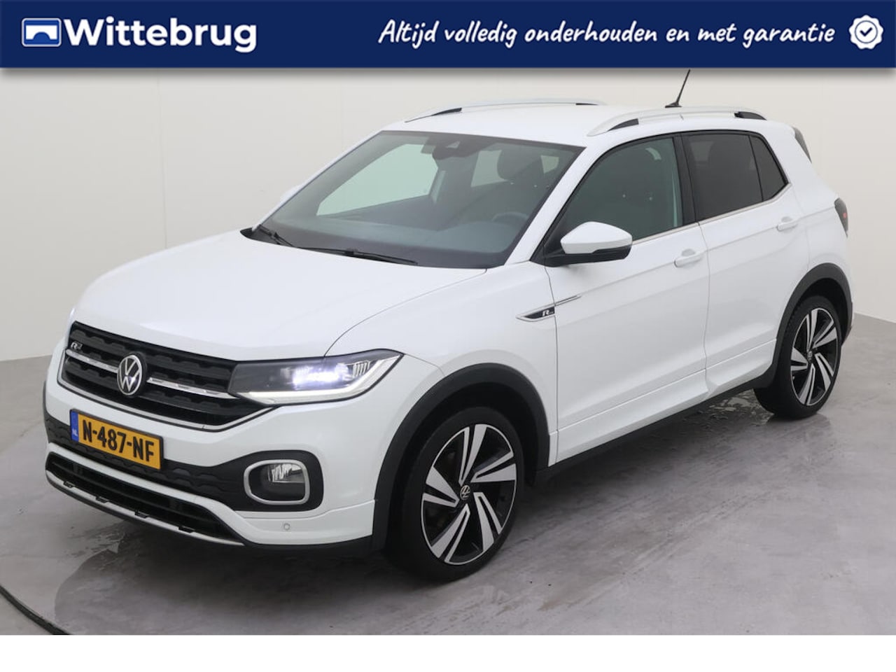 Volkswagen T-Cross - 1.0 TSI 110pk R-Line LED / Virtual cockpit / Navigatie / LM 18 inch / Camera / Parkeersens - AutoWereld.nl