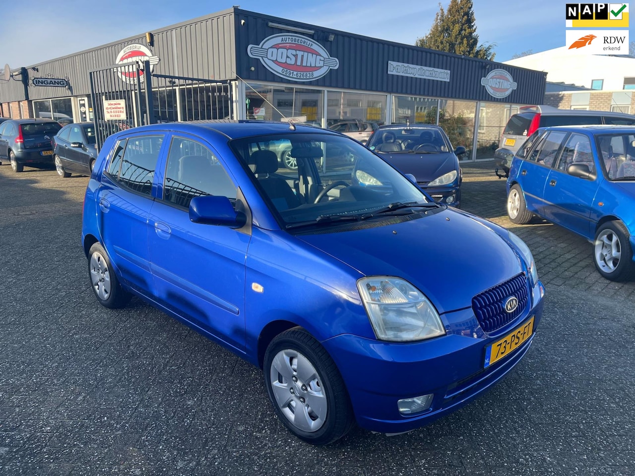 Kia Picanto - 1.0 EX(st-bekr,airco,elektr-pakket,163dkm,bj05,1899,-) - AutoWereld.nl