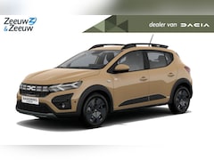 Dacia Sandero Stepway - 1.0 TCe 100 ECO-G Expression | voorraad leverbaar voor de 2024 lagere verkoopprijs en €100