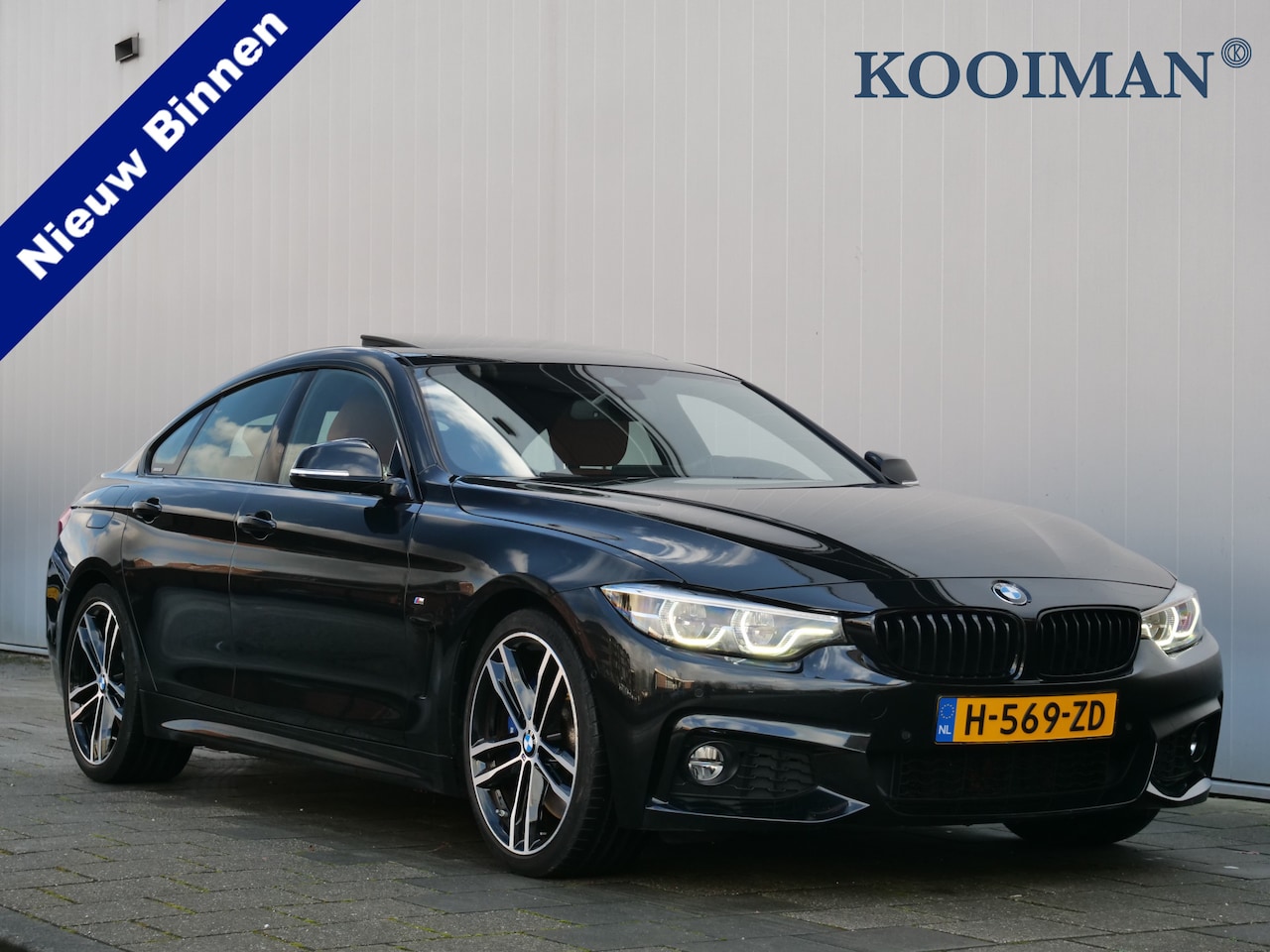 BMW 4-serie Gran Coupé - 430i High Executive Edition 252 Pk Automaat Navigatie / DAB / Camera / M-pakket / Leer - AutoWereld.nl