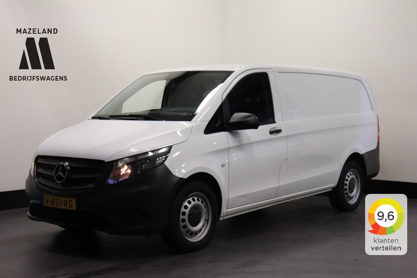 Mercedes-Benz Vito - 114 CDI 136PK Automaat Lang - EURO 6 - Airco - Cruise - PDC - € 15.900,- Excl. - AutoWereld.nl