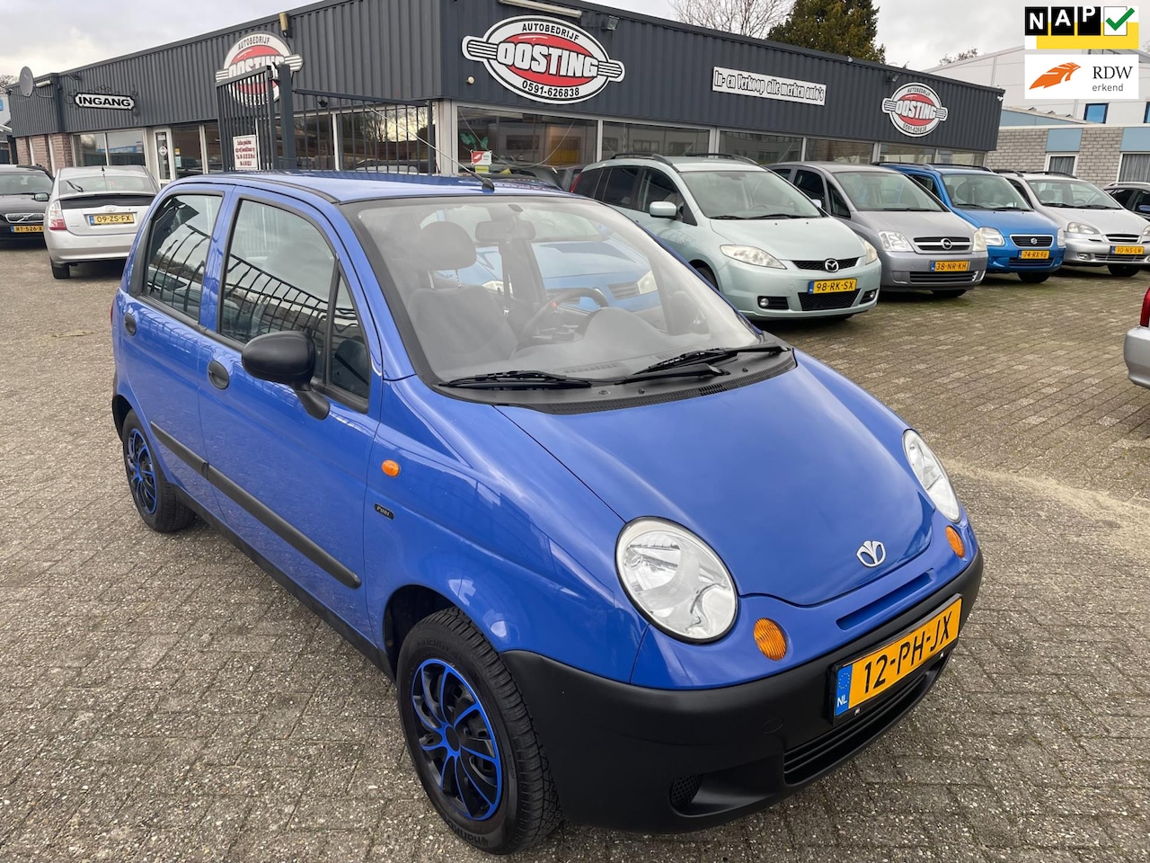 Daewoo Matiz - 0.8 Ace(5drs,nw-apk,zeer goed ondehouden,bj03,1599,-) - AutoWereld.nl