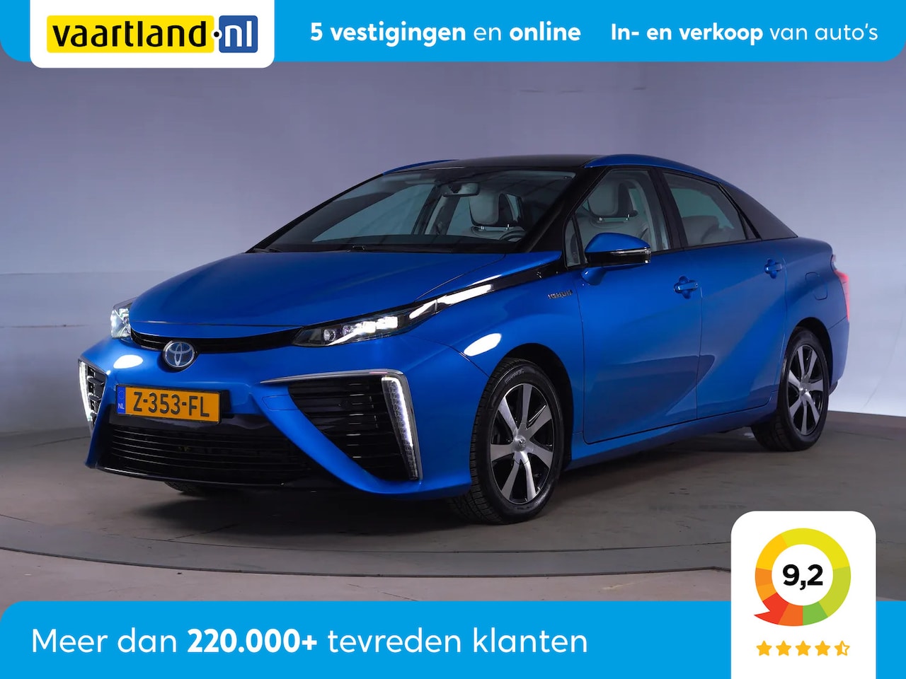 Toyota Mirai - Prestige Uniek! 1600 KM [ Led Leer Climate JBL Camera - AutoWereld.nl