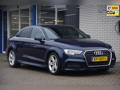 Audi A3 Limousine - 1.0 TFSI 130PK S-line Navigatie Parkeersensoren Halfleer