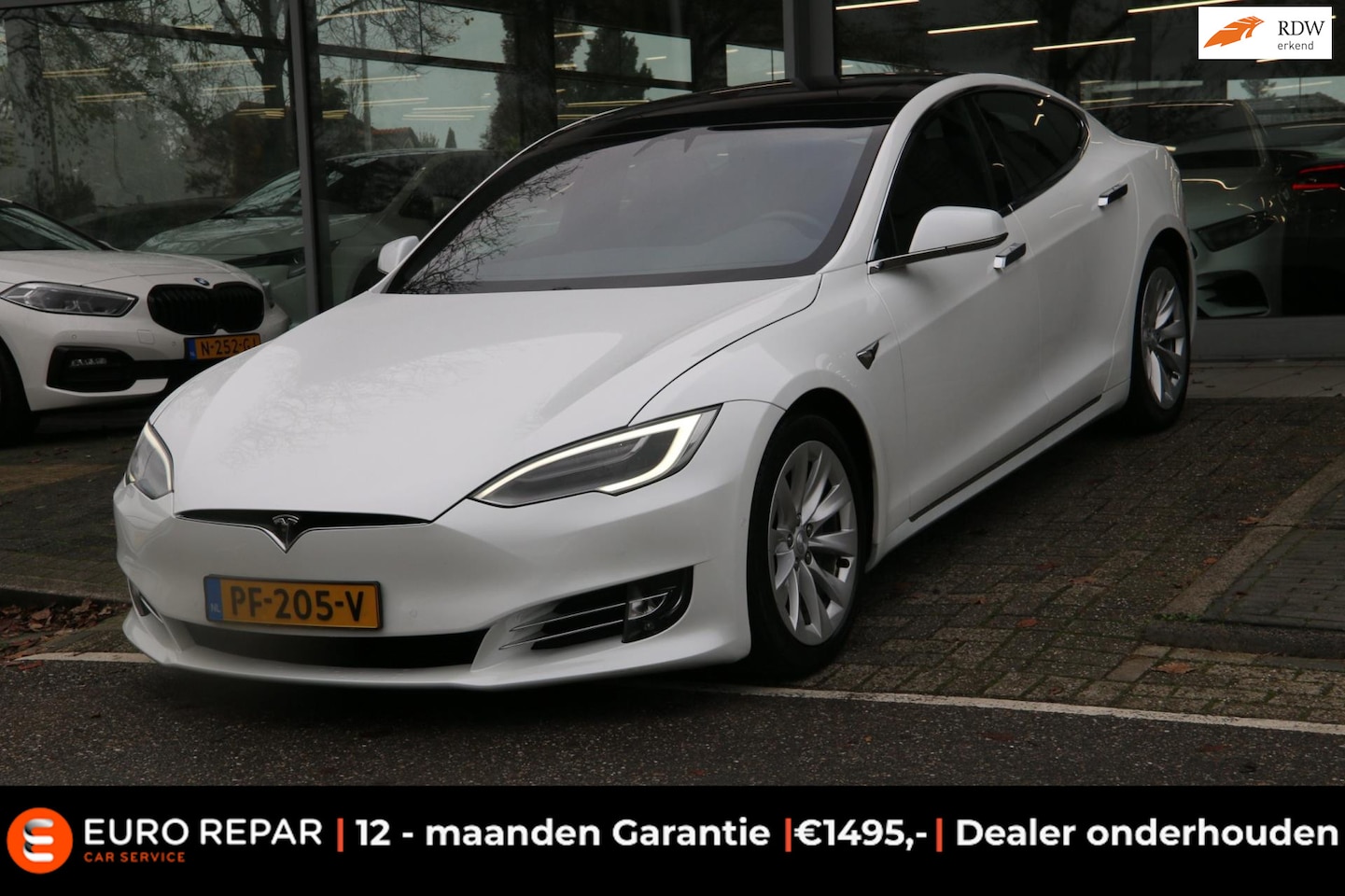 Tesla Model S - 90D Base PANO-DAK AUTOPILOT LUCHTVERING! - AutoWereld.nl