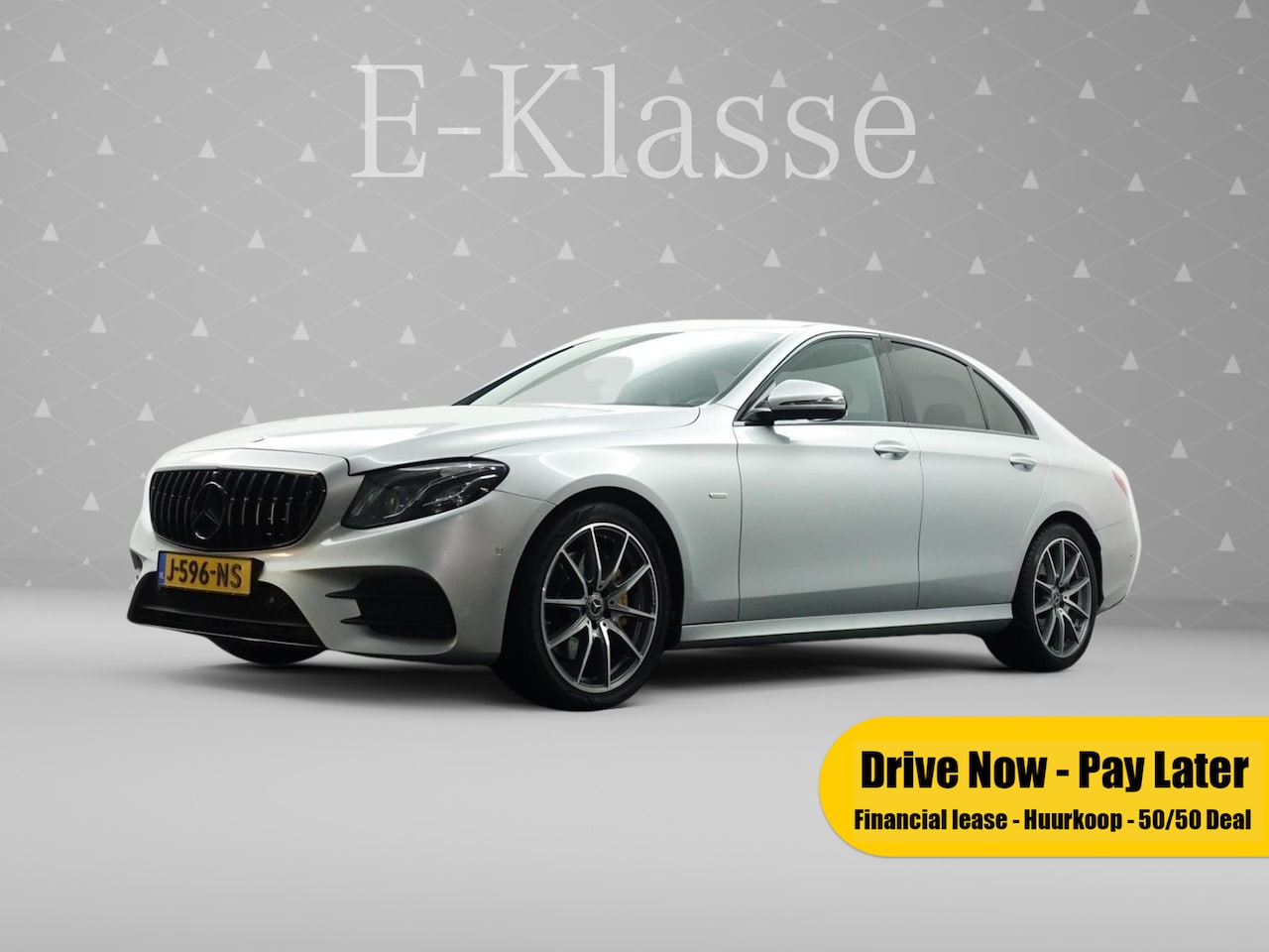 Mercedes-Benz E-klasse - 200 AMG Night Edition Plus Aut- 360 Camera I Memory I Sfeerverlichting I BurmesterI CarPla - AutoWereld.nl