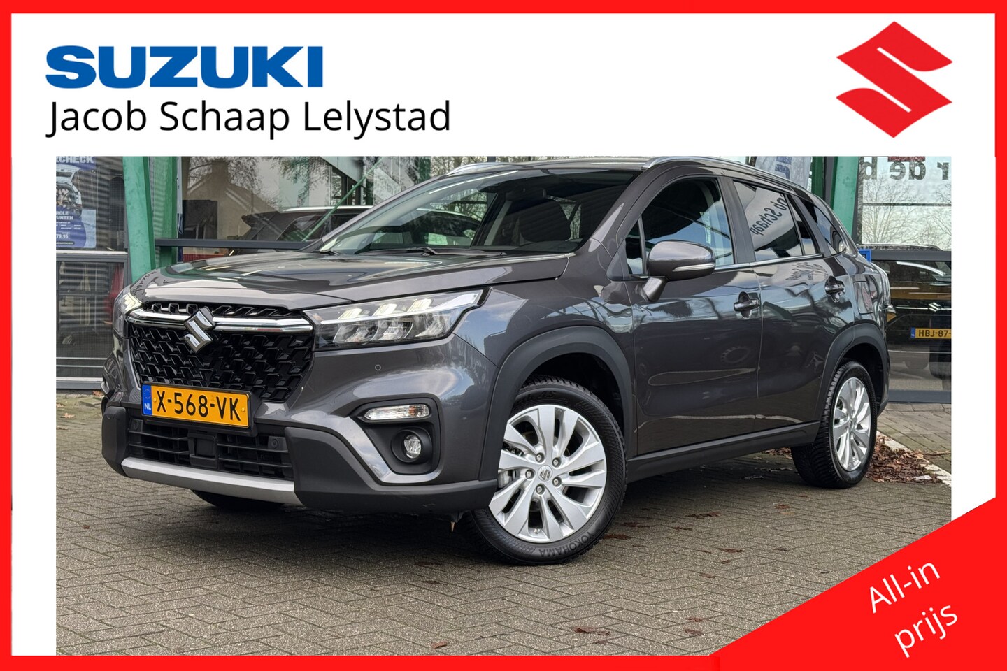 Suzuki S-Cross - 1.5 Hybrid Select | Incl. Afleverpakket | Achteruitrijcamera | Climate Control | Adaptieve - AutoWereld.nl