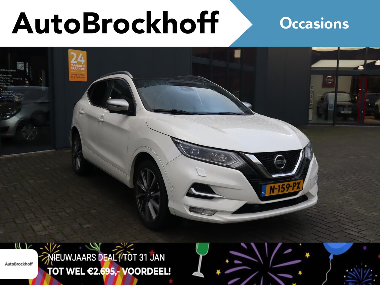 Nissan Qashqai - 1.3 DIG-T Tekna Plus Dynamic Pack | Panorama dak | Nappa leer | BOSE geluidsysteem | Camer - AutoWereld.nl