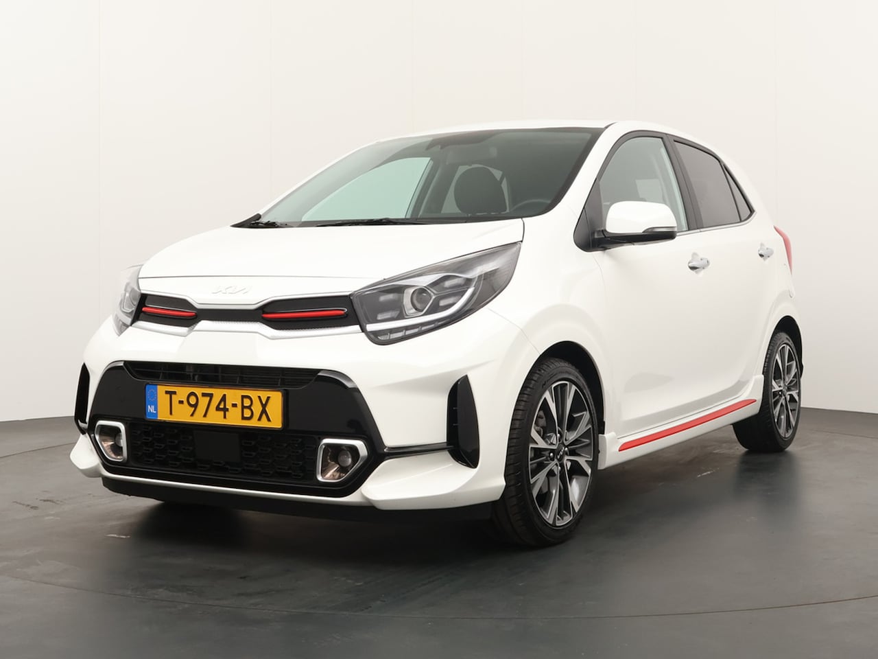 Kia Picanto - 1.0 T-GDi GT-Line 5p - Cruise Control - Leder - Climate Control - Navigatie - Apple/Androi - AutoWereld.nl