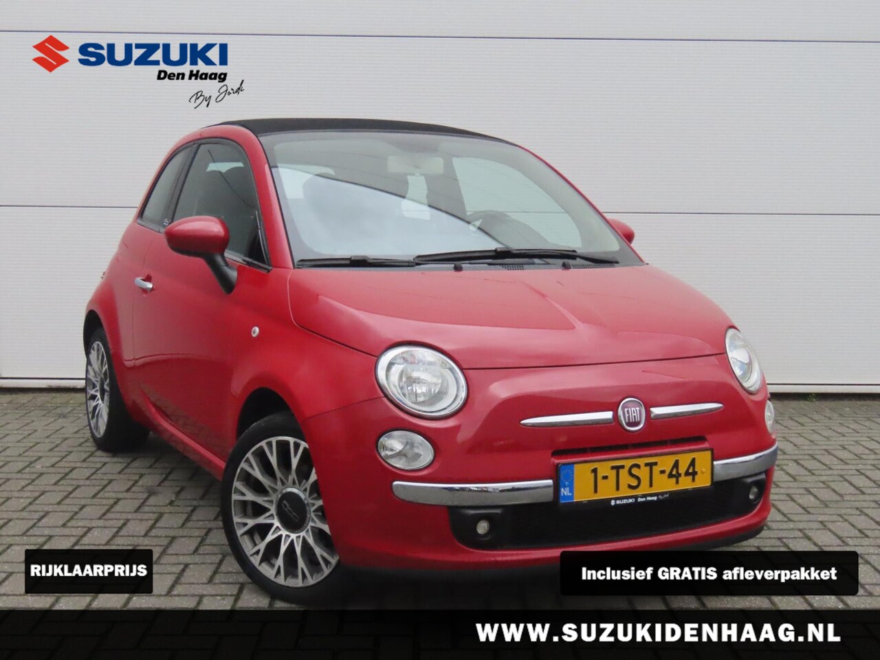 Fiat 500 C - 0.9 TwinAir Turbo Lounge Airco Cabriolet - AutoWereld.nl