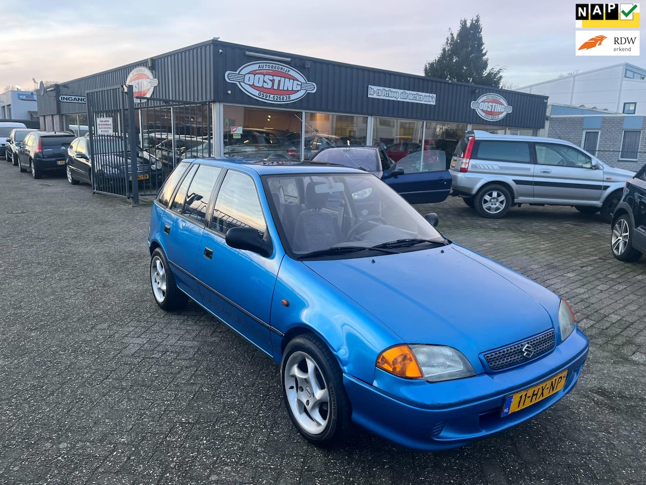 Suzuki Swift - 1.3-16V Summum(st-bekr,automaat,airco,5drs,104dkm,2799,-) - AutoWereld.nl