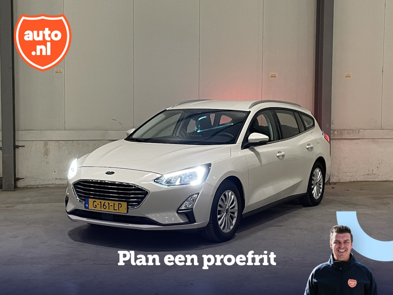 Ford Focus Wagon - 1.0 EcoBoost Titanium Business | Trekhaak | Winter-Pack | Carplay | Camera | Adapt Cruise - AutoWereld.nl