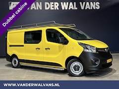 Opel Vivaro - 1.6 CDTI 126pk L2H1 Dubbele cabine Euro6 Airco | 6-Zits | Trekhaak | Imperiaal Cruisecontr