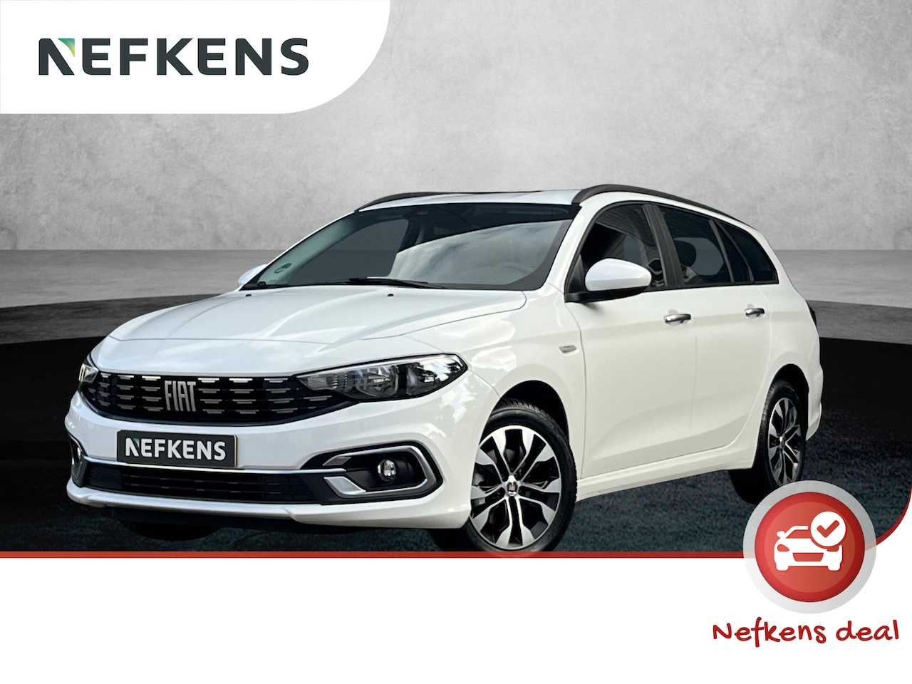 Fiat Tipo Stationwagon - 130pk Hybrid City (1ste eig./Camera/NAV./Climate/Cruise/AppleCarPlay) - AutoWereld.nl