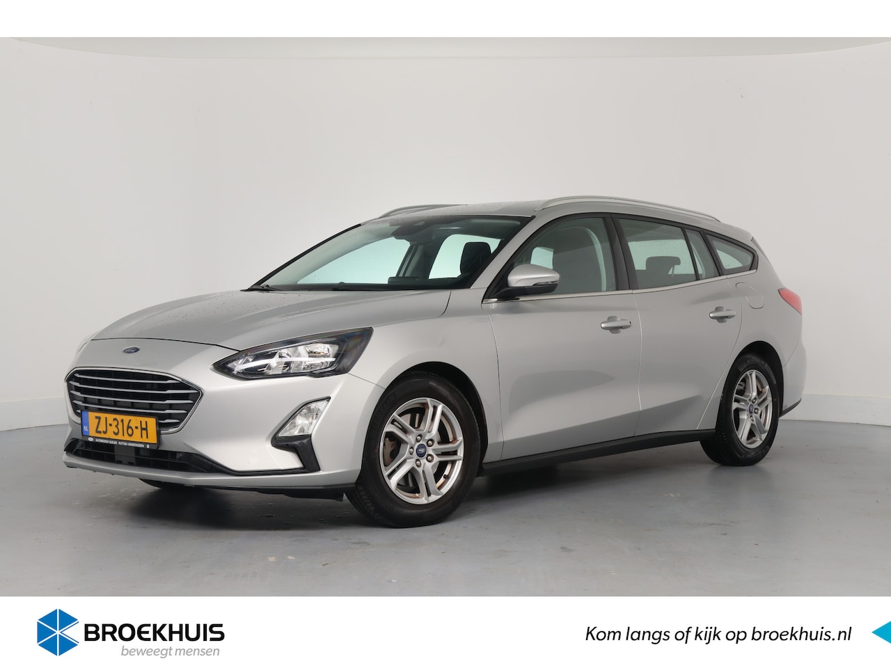 Ford Focus Wagon - 1.0 EcoBoost Trend Edition Business | Dealer Onderhouden! | Navi | Airco | Parkeersensoren - AutoWereld.nl