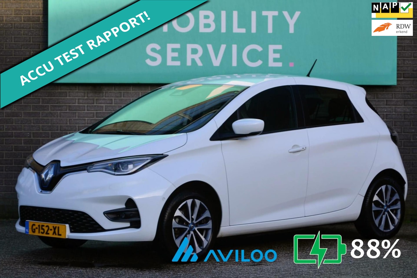 Renault Zoe - R135 Intens Business 52 kWh KOOPACCU SOH88% LMV LED Cruise - AutoWereld.nl