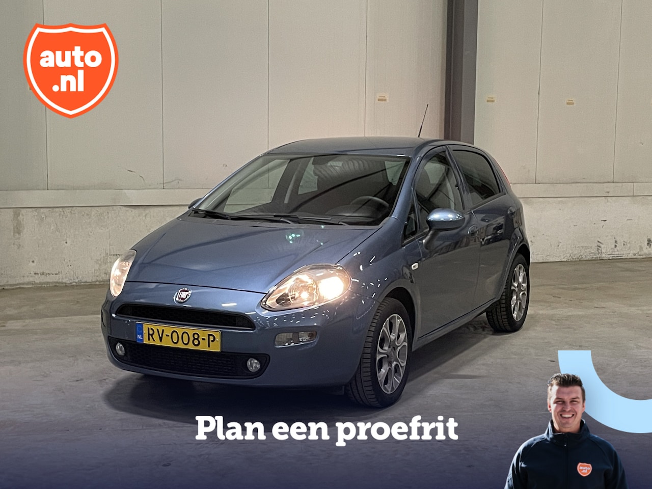 Fiat Punto Evo - 0.9 TwinAir Sempre | Trekhaak | Cruise Control | Navigatie | Airco | Parkeersensor achter - AutoWereld.nl