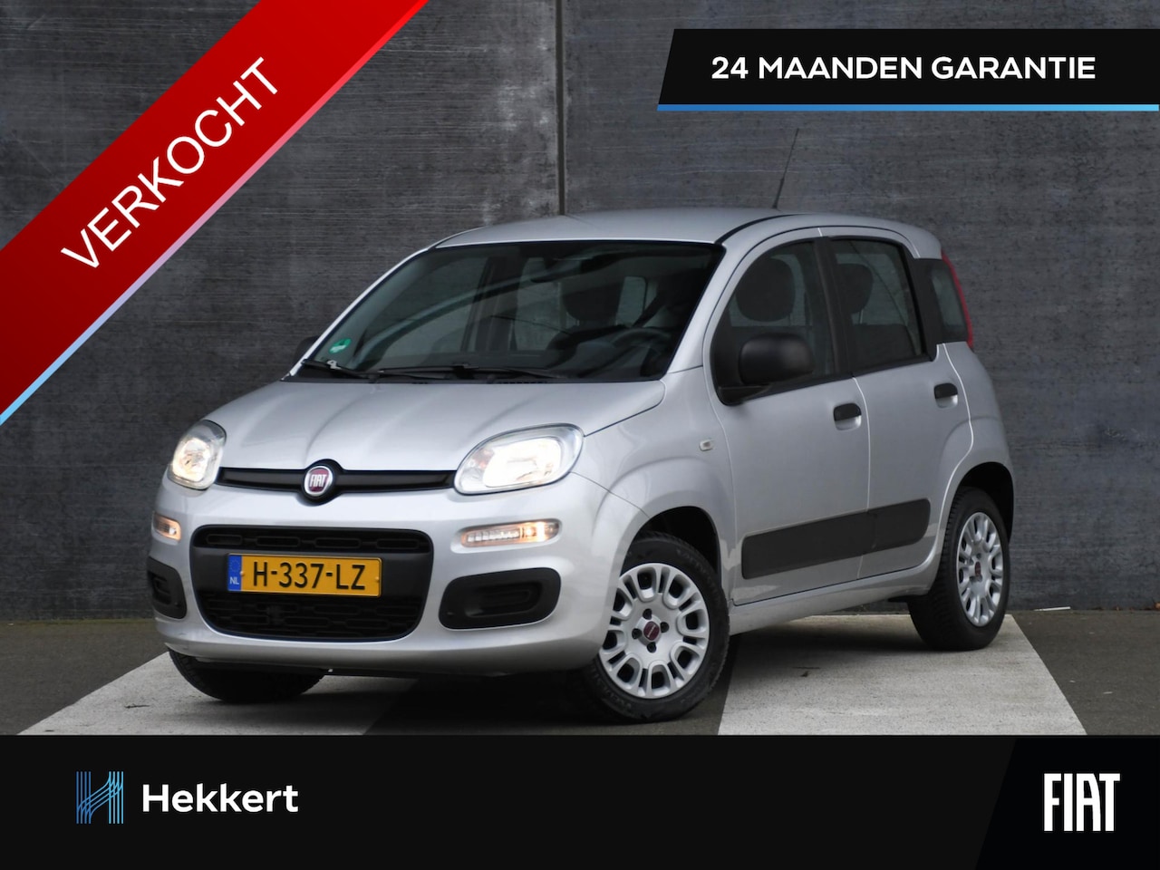 Fiat Panda - Easy 1.2 69pk CITY DRIVING MODE | RADIO | USB | 24MND GARANTIE - AutoWereld.nl