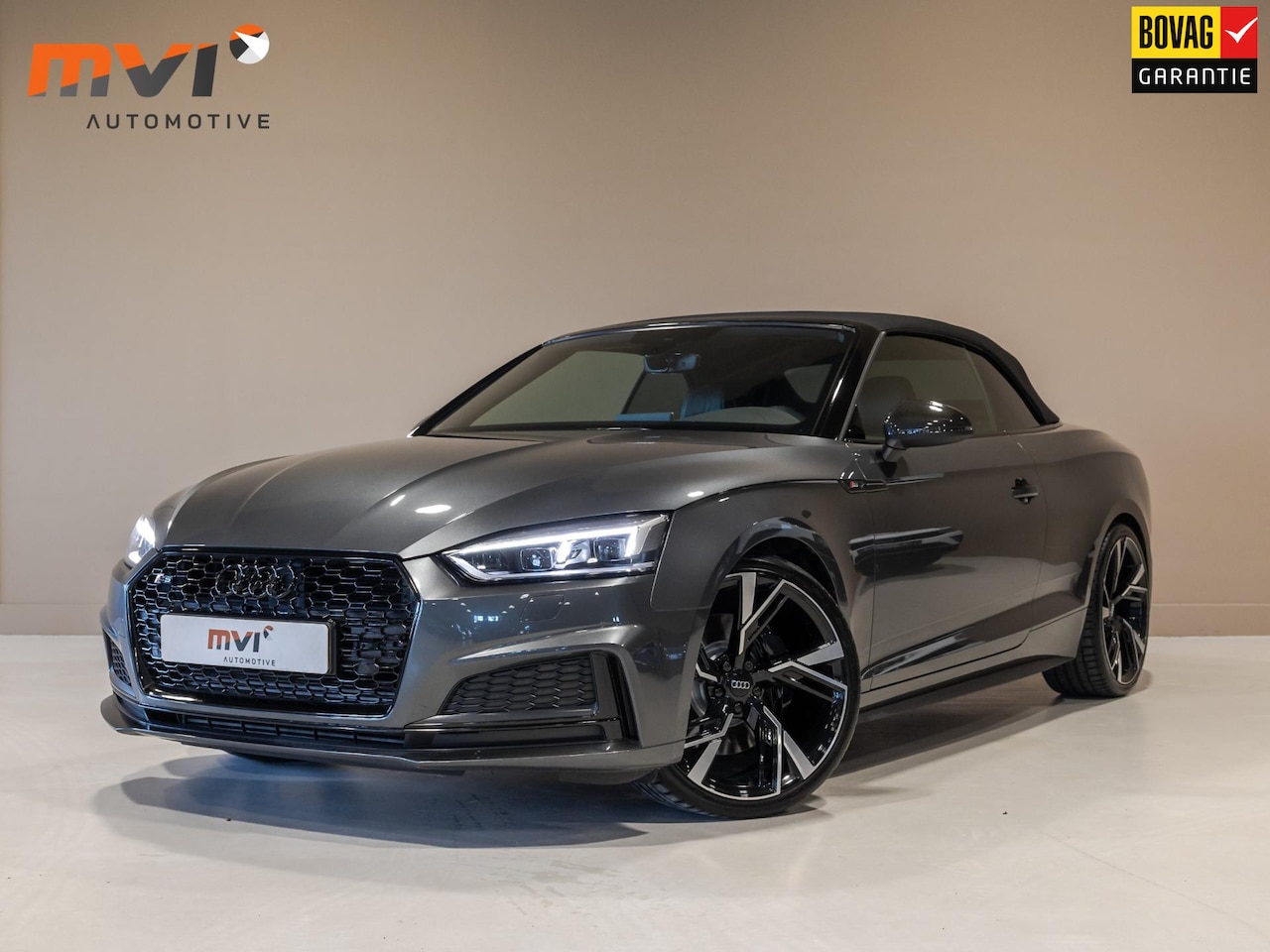 Audi A5 Cabriolet - 3.0 TFSI S5 quattro Pro Line Plus / 354pk / Carbon interieur / B&O / - AutoWereld.nl