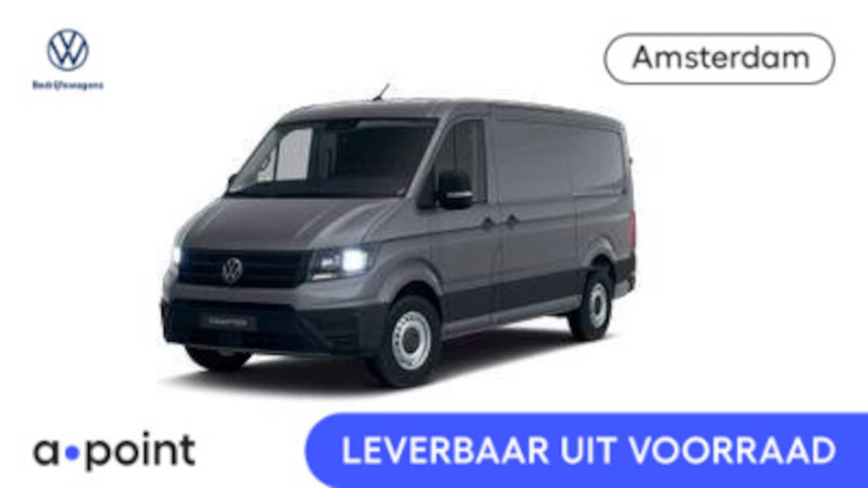 Volkswagen Crafter - Bedrijfswagens Trendline L3 2.0 TDI EU6 140 pk GVW 3.0T deur l + r  NETTO DEAL!! RIJKLAARP - AutoWereld.nl