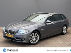 BMW 5-serie Touring - 520d Luxury Edition 190PK Automaat | Orgineel NL | Navigatie Groot | Digitaal Dashboard |