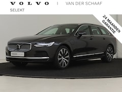 Volvo V90 - T6 Plug-in hybrid AWD Ultimate Bright | Bowers & Wilkins | Trekhaak | Massage | Luchtverin