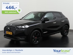 DS 3 Crossback - E-Tense Performance Line 50 kWh | All-in 466, - Private Lease | Zondag Open