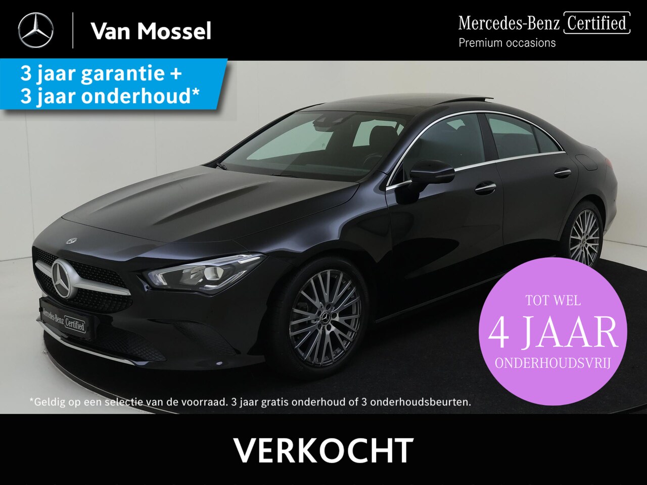 Mercedes-Benz CLA-Klasse - 180 Business Solution Progressive /Panoramadak / 18 Inch/ Sfeerverlichting - AutoWereld.nl