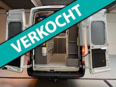 Ford Transit - 350 SERVICEWAGEN 2.0 TDCI 130PK EURO6 L3H3 VICTRON V230 SORTIMO INRICHTING AIRCO STANDKACH