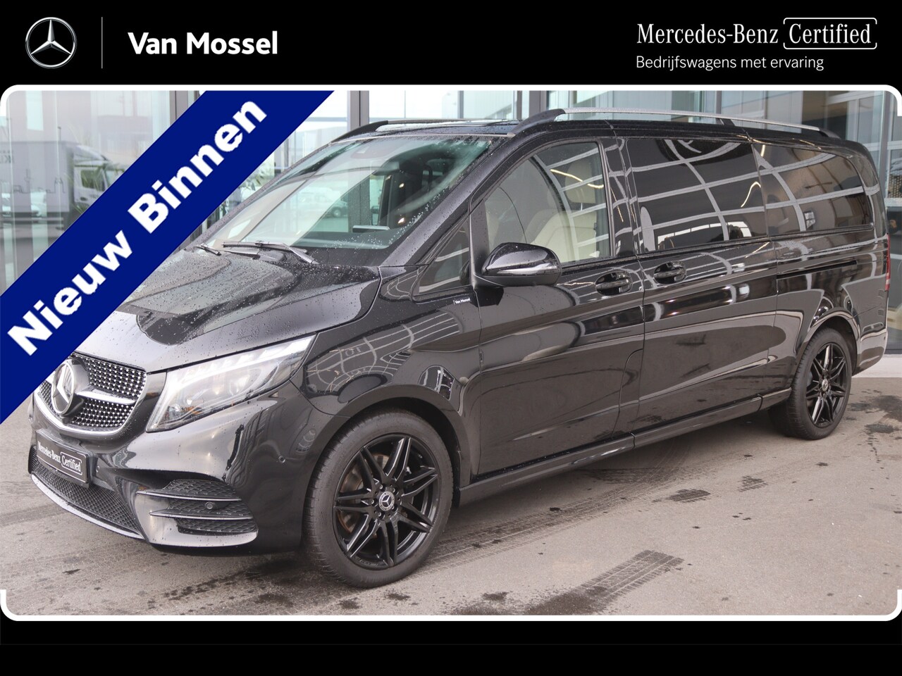 Mercedes-Benz V-klasse - 300d XL Dub Cab. Avantgarde Edition AMG| CLIMA/MBUX/DISTRONIC |Certified - AutoWereld.nl