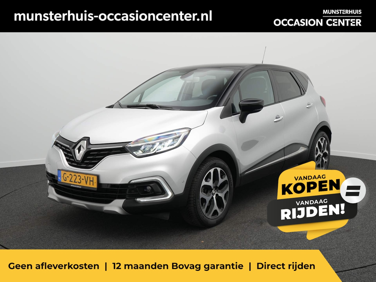 Renault Captur - 0.9 TCe Intens - All Seasonbanden - Trekhaak - Achteruitrijcamera - Navigatie - AutoWereld.nl