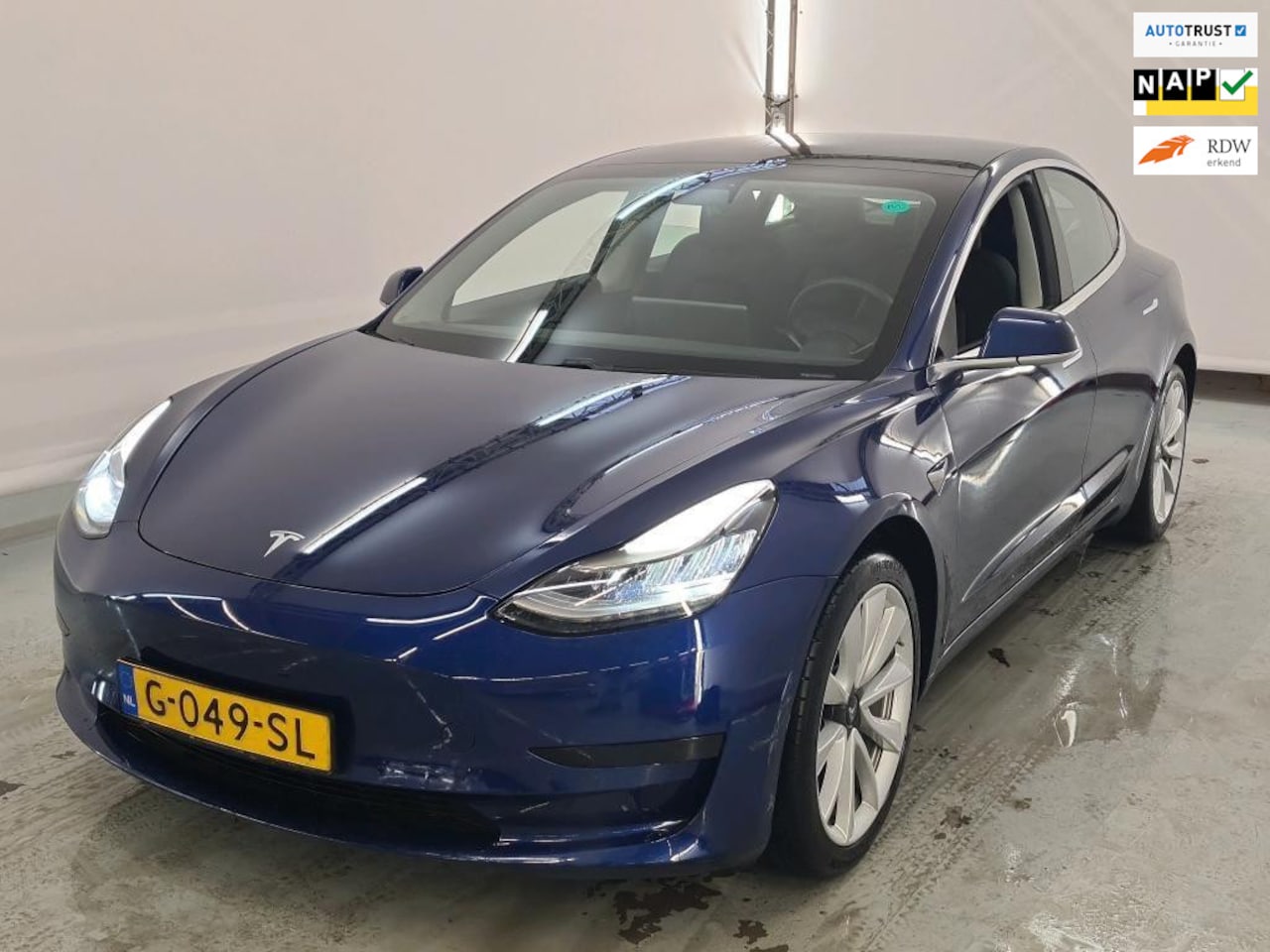 Tesla Model 3 - Standard RWD Plus 60 kWh, 58000 Km, pano,leder, 19 inch lmv, eerste eigenaar, nl auto met - AutoWereld.nl