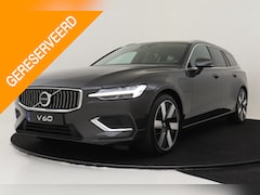 Volvo V60 - T6 RECHARGE AWD ESSENTIAL EDITON *FISC. €54.894, -* -LEDER|CAMERA|TREKHAAK|CLIMATE|ADAP.CR