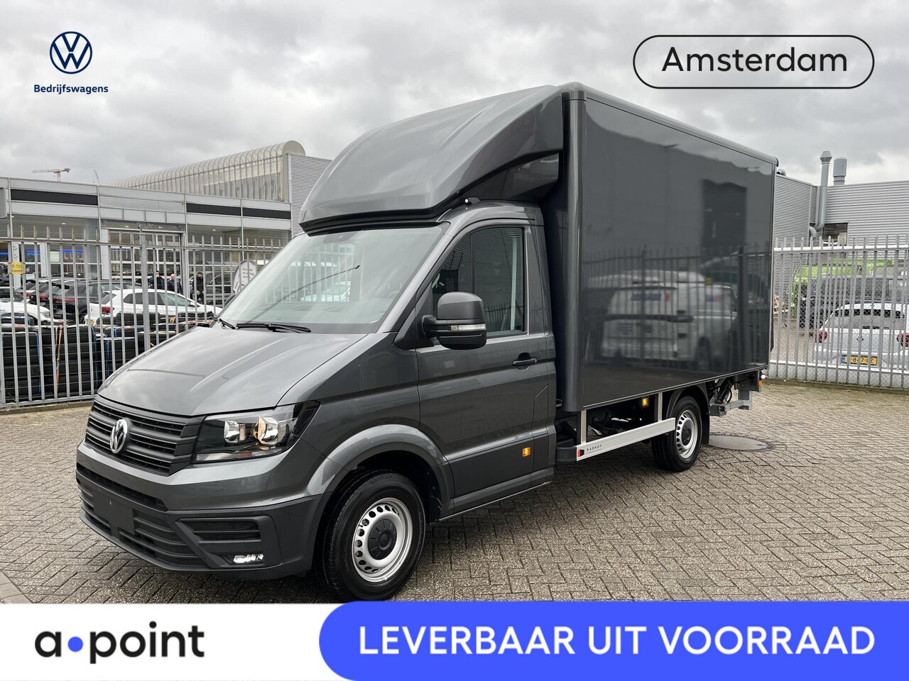 Volkswagen Crafter - 35 2.0 TDI L3 Highline Bakwagen 177PK Laadklep! NIEUW!! SUPER MOOI!! VOORRAAD!! - AutoWereld.nl