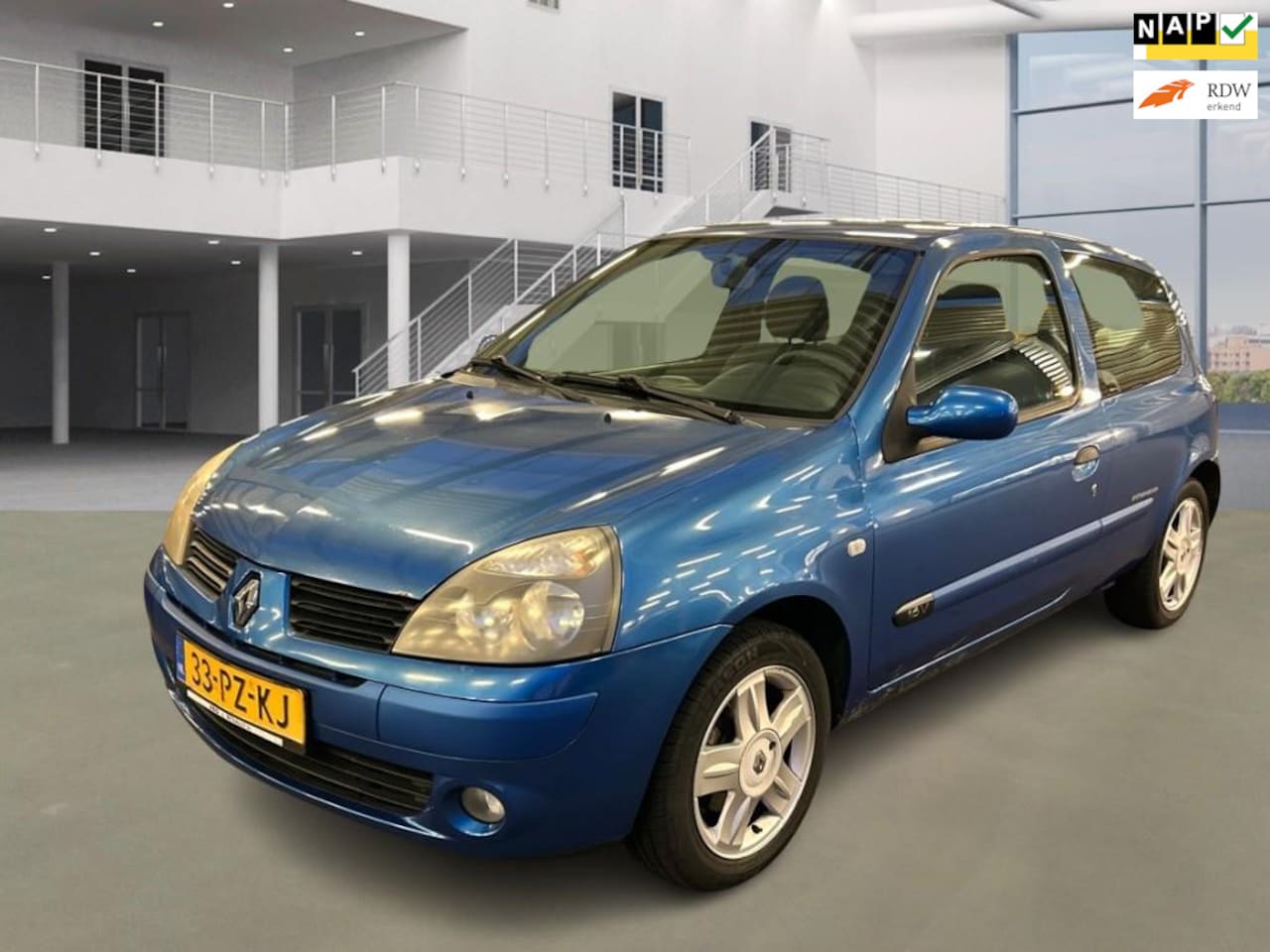 Renault Clio - 1.2-16V Authentique Comfort 1.2-16V Authentique Comfort/NIEUWE APK - AutoWereld.nl