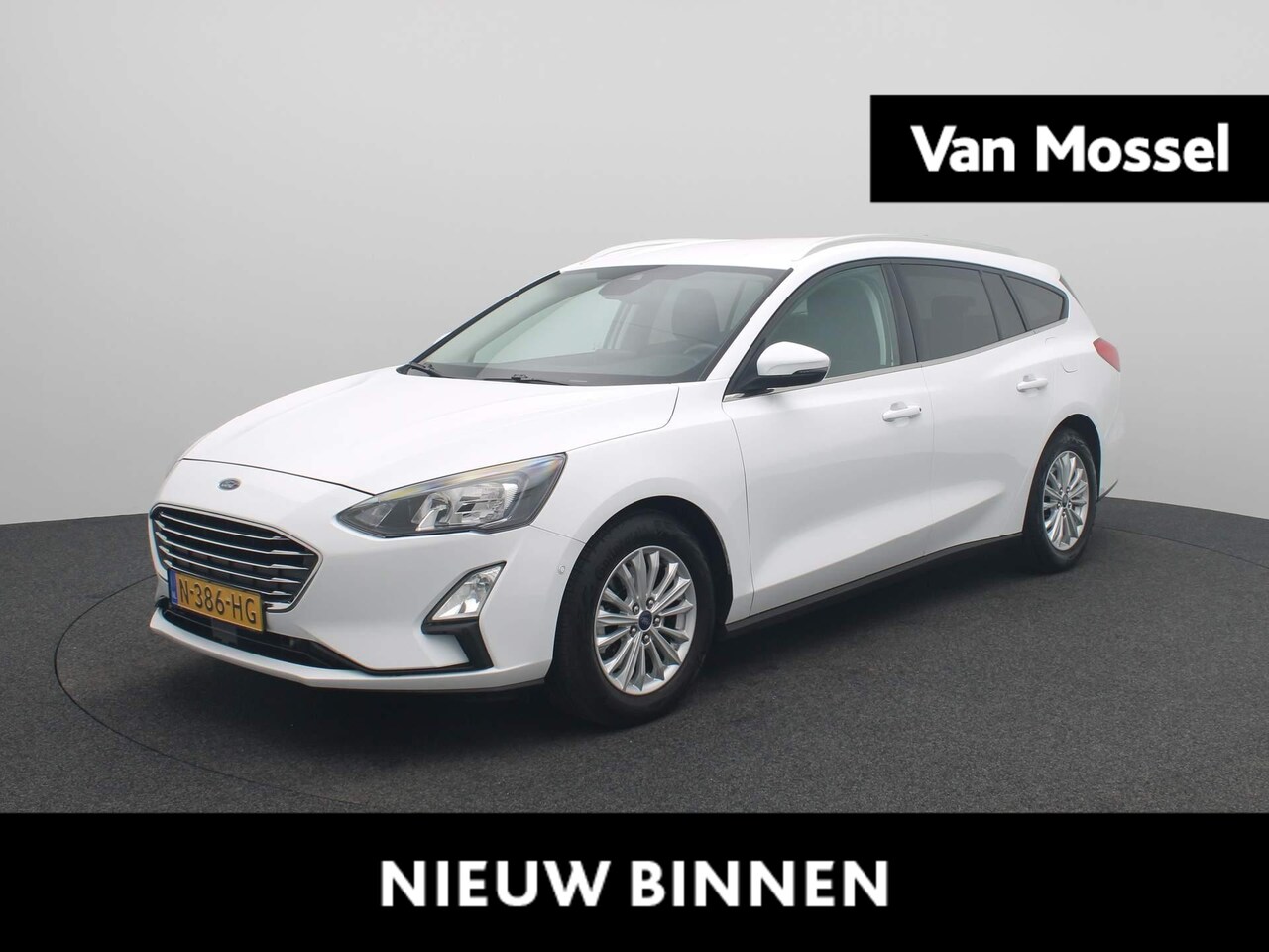 Ford Focus Wagon - 1.0 EcoBoost Hybrid Titanium X Business | NAVIGATIE | STOELVERWARMING | CRUISE CONTROL | C - AutoWereld.nl