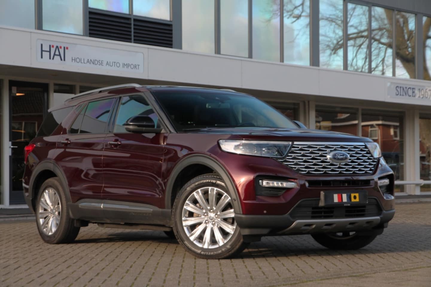 Ford Explorer - 3.0 V6 Hybrid Platinum 7Pers I Pano I BangOlufsen - AutoWereld.nl