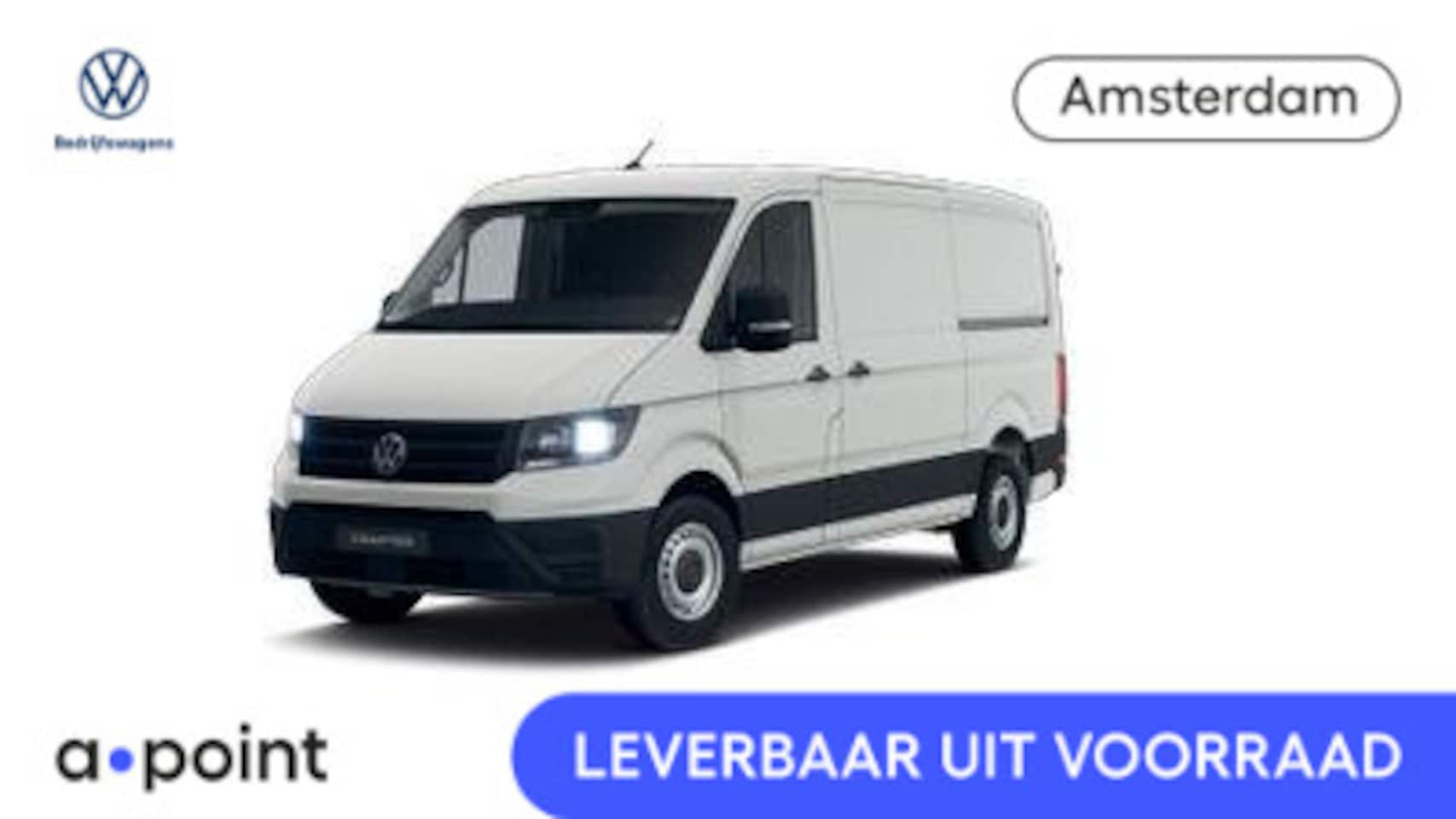 Volkswagen Crafter - Bedrijfswagens Trendline L3 2.0 TDI EU6 140 pk GVW 3.0T Zijschuifdeur links en rechts! Tre - AutoWereld.nl