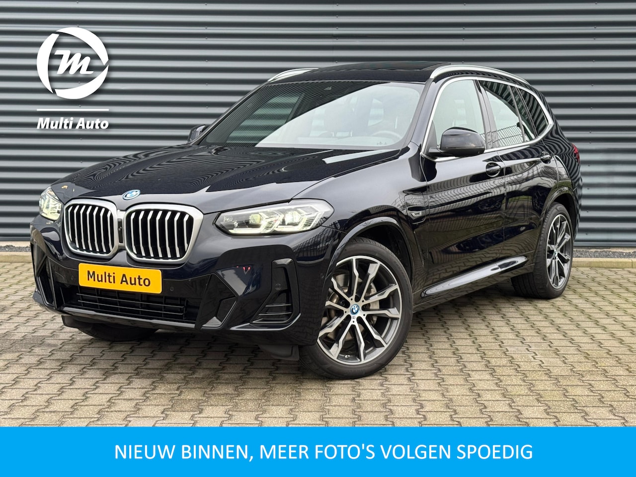 BMW X3 - xDrive30e M Sport Plug In Hybrid Dealer O.H. PHEV | Panodak | Adaptive Cruise | 21"L.M | H - AutoWereld.nl