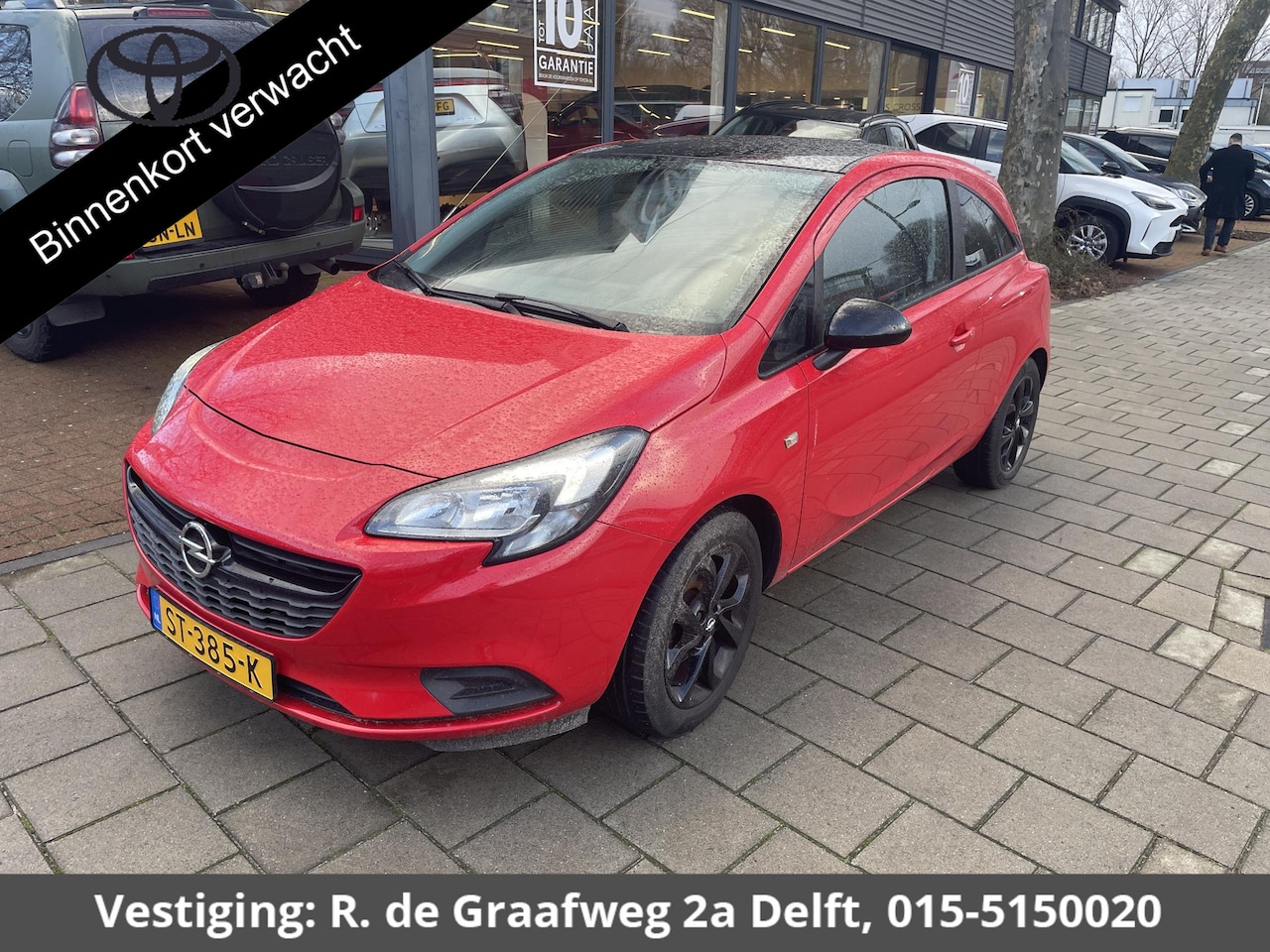 Opel Corsa - 1.4 Black Edition | Navigatie | Trekhaak | Parkeersensoren achter - AutoWereld.nl