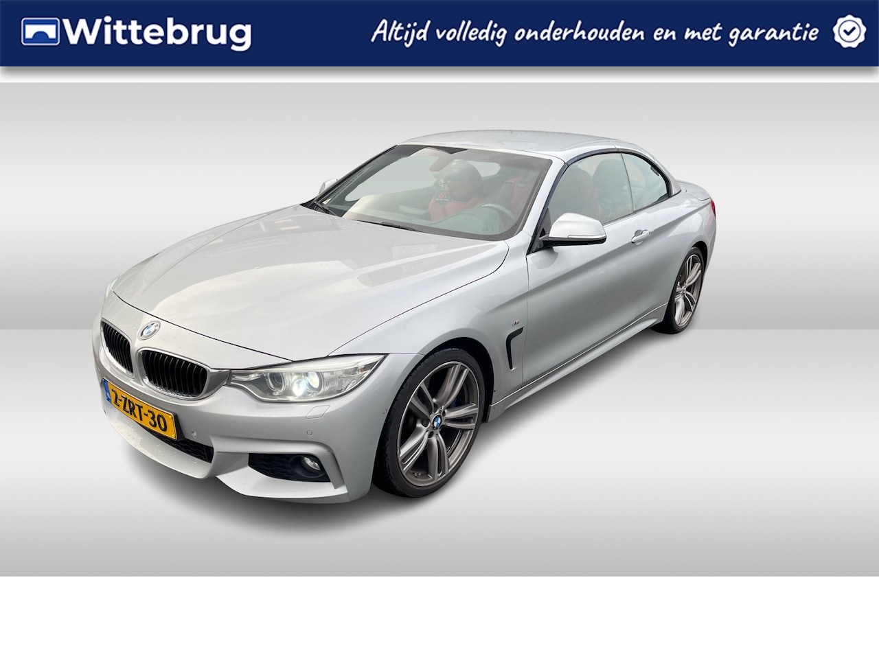 BMW 4-serie Cabrio - 428i High Executive / LEDER / 18"LMV / Elektr. Kap - AutoWereld.nl