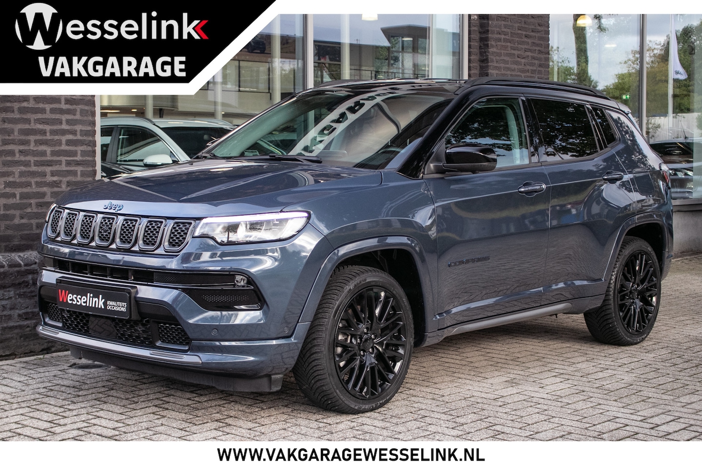 Jeep Compass - 4xe 240 Plug-in Hybrid Electric S All-in rijklrprs | Nieuwe type | 360° camera | Leer | 4 - AutoWereld.nl