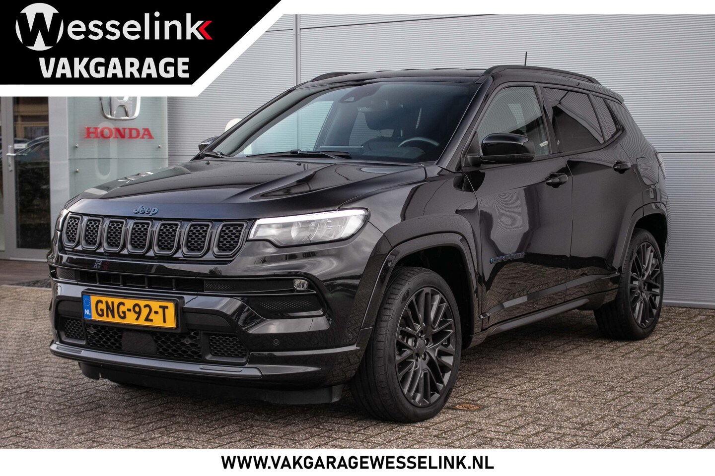 Jeep Compass - 4xe 240 Plug-in Hybrid Electric S - All-in rijklrprs | Nieuwe type | Leer | Stuurverwarm. - AutoWereld.nl