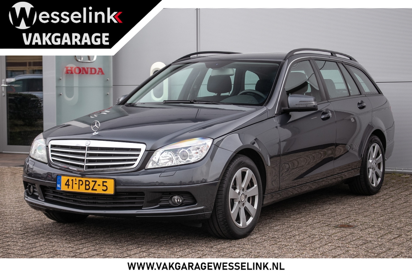 Mercedes-Benz C-klasse Estate - 180 CGI Business Class Aflevercontrole + nwe APK | Nav | Cruise | PDC V+A | mooie auto | 1 - AutoWereld.nl